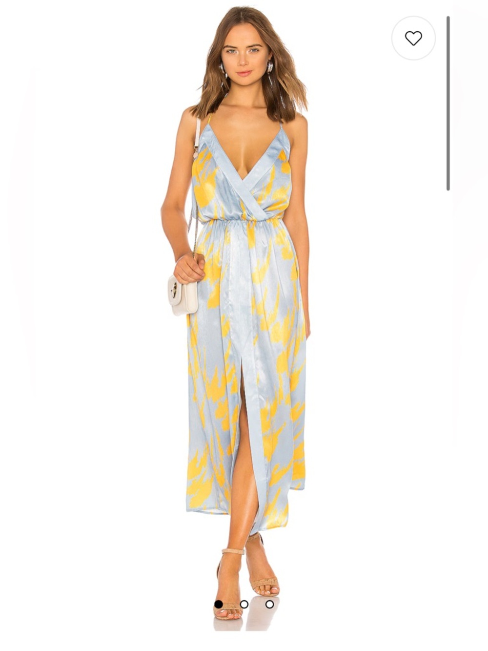 House of Harlow X Revolve Mareena Dress Blue & Yellow